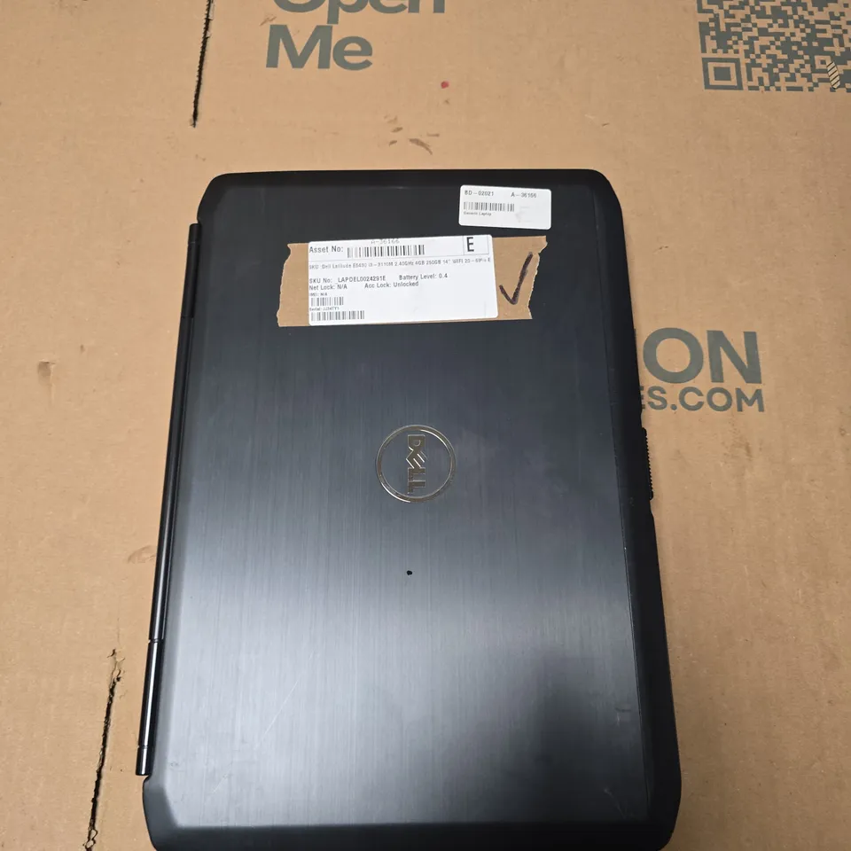 DELL LATITUDE E5430 LAPTOP – I3-3110M, 4GB RAM, 250GB HDD, 14" DISPLAY