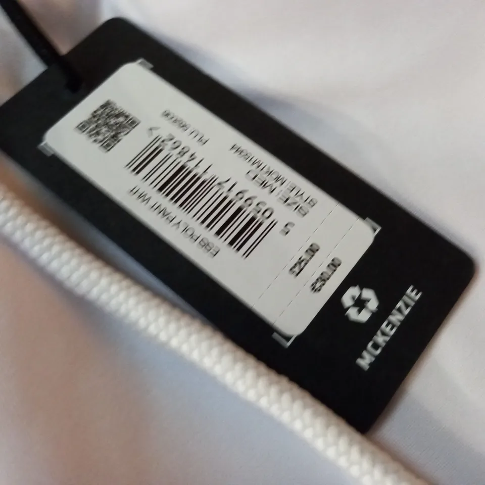 MCKENZIE POLY PANTS IN WHITE - MED