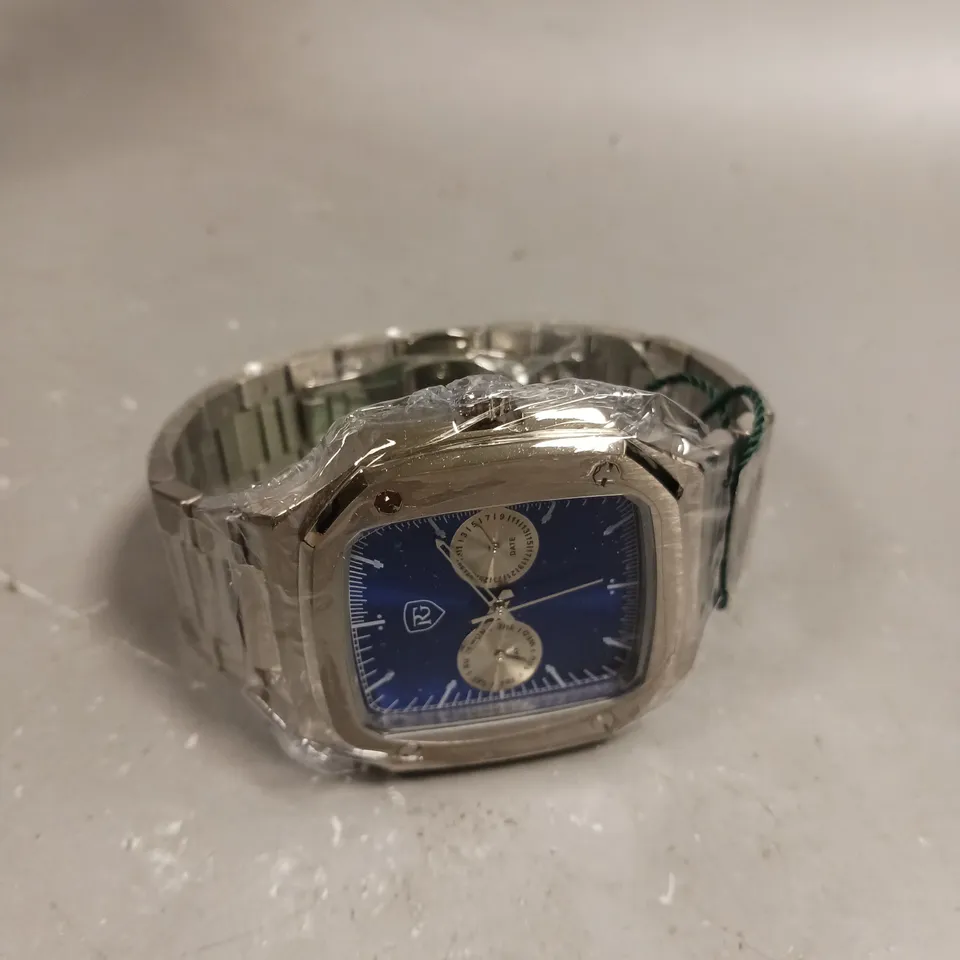 MENS RAYMOND GAUDIN WATCH – MULTI FUNCTION DIAL – STAINLESS CASE & STRAP – 5ATM WATER RESISTANT