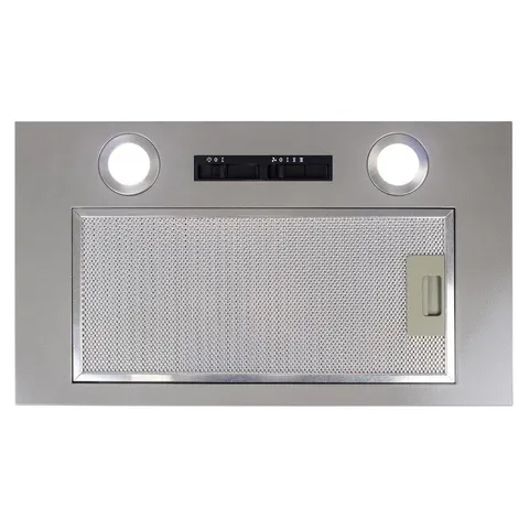 BOXED ELECTRIQ 52CM CANOPY COOKER HOOD - SILVER