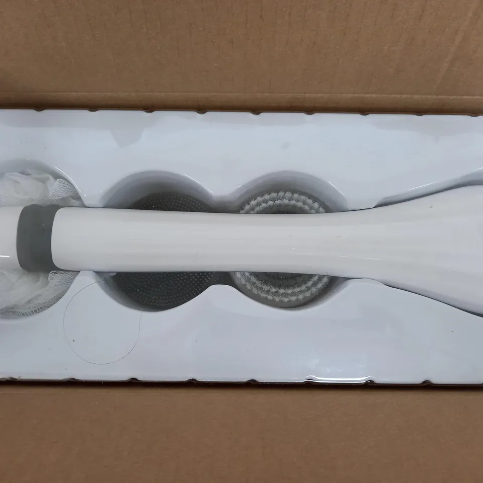 BOXED BLUSHLY RECHARGABLE CLEANSING & EXFOLIATING BODY BRUSH