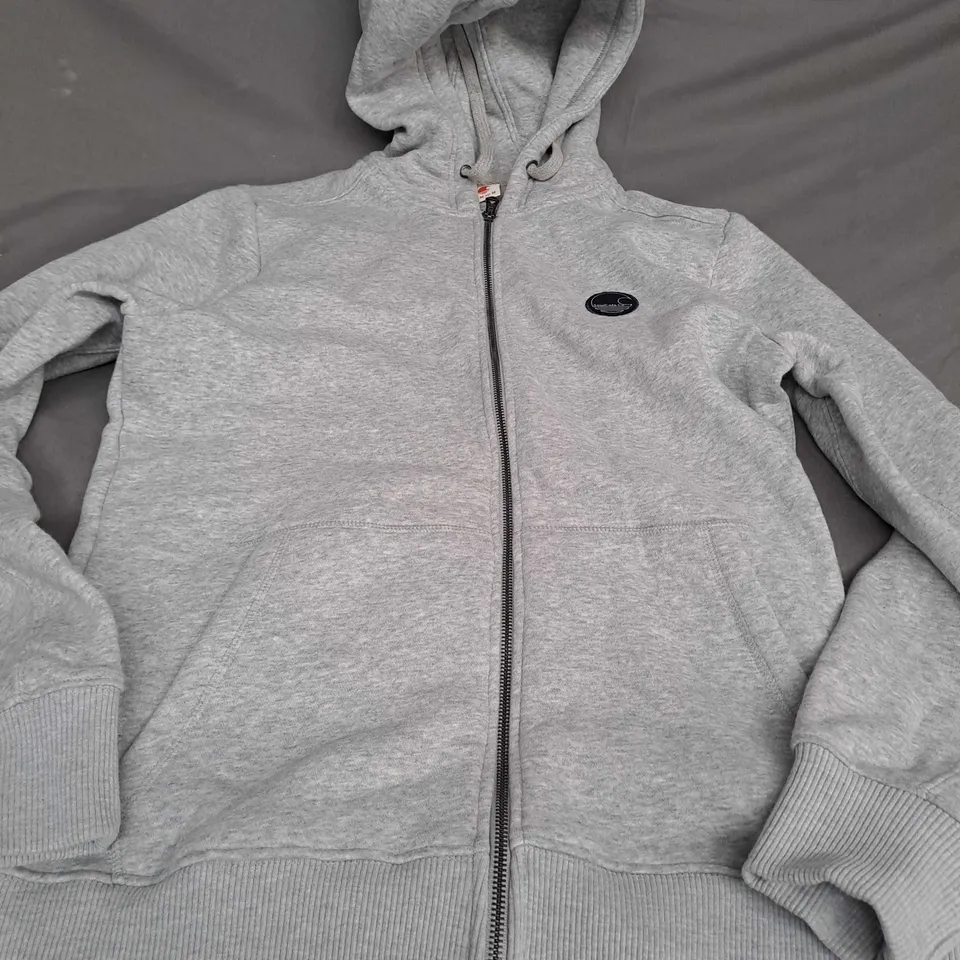 SOULCAL & CO ZIP HOODIE IN GREY - UK MEDIUM