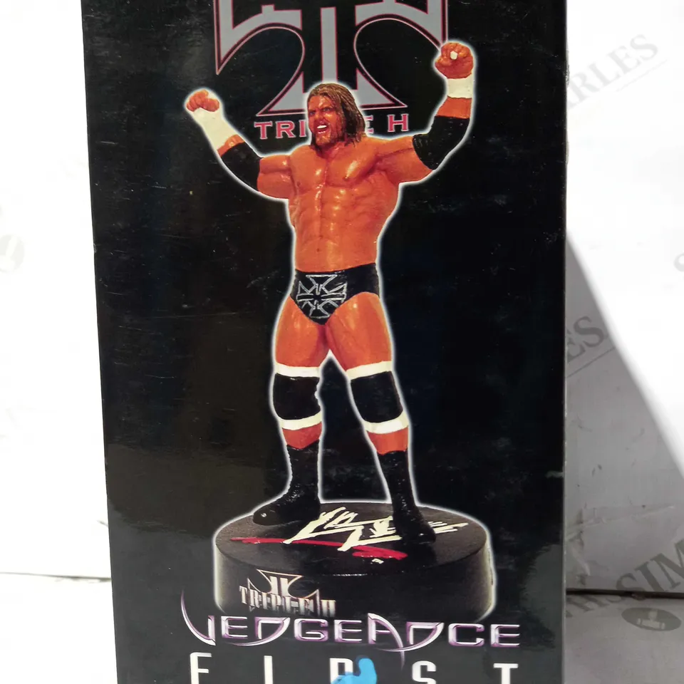 FIRST 4 FIGURES WWE VENGEANCE SERIES II COLLECTABLE TRIPLE H FIGURE