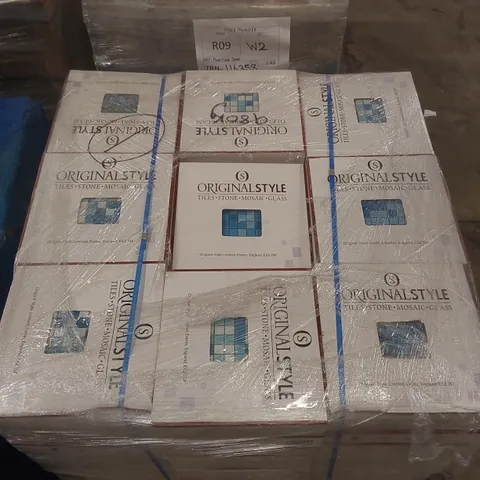 PALLET CONTAINING APPROXIMATELY 68x BRAND NEW BOXES OF 20pcs 327x327MM MOSAIC TILES