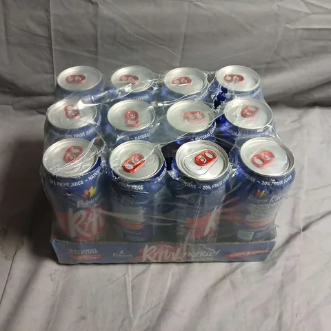 RUBICON NATURAL FRUIT JUICE CANS β 12 X 330ML