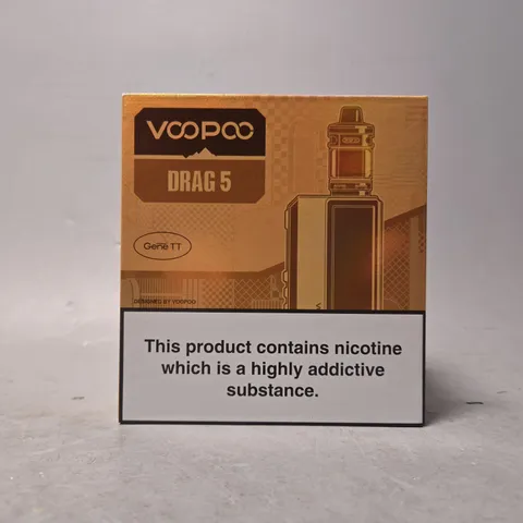 BOXED VOOPOO DRAG 5 IN BLACK