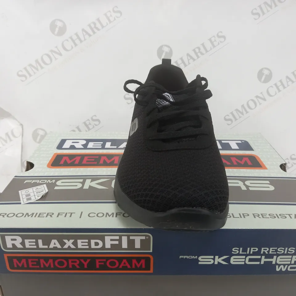 SKECHERS LACE UO WORK TRAINERS SIZE 4 1/2