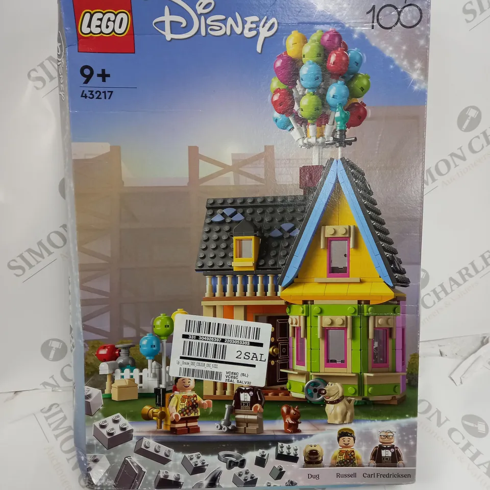 BOXED LEGO DISNEY AND PIXAR ‘UP’ HOUSE BUILDING TOY RRP £47.99