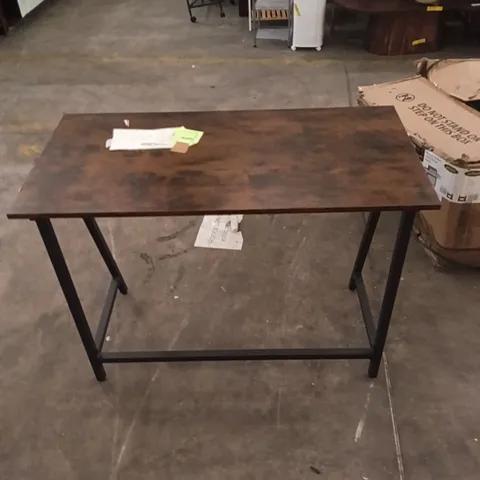 AMINA WRITING DESK - RUSTIC BROWN