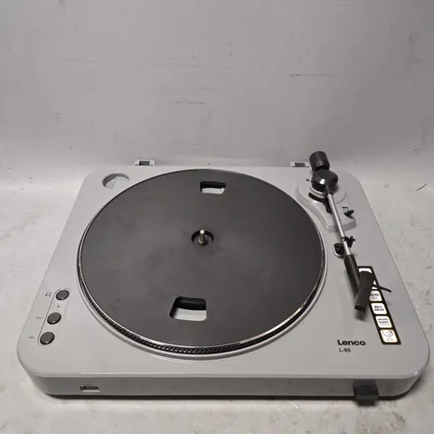 LENCO L-85 TURNTABLE IN GREY