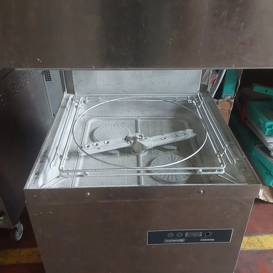 MAIDAID C1035WS COMMERCIAL PASS THROUGH DISHWASHER