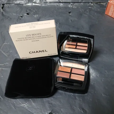 CHANEL LES BEIGES HEALTHY GLOW NATURAL EYESHADOW PALETTE - GOLDEN