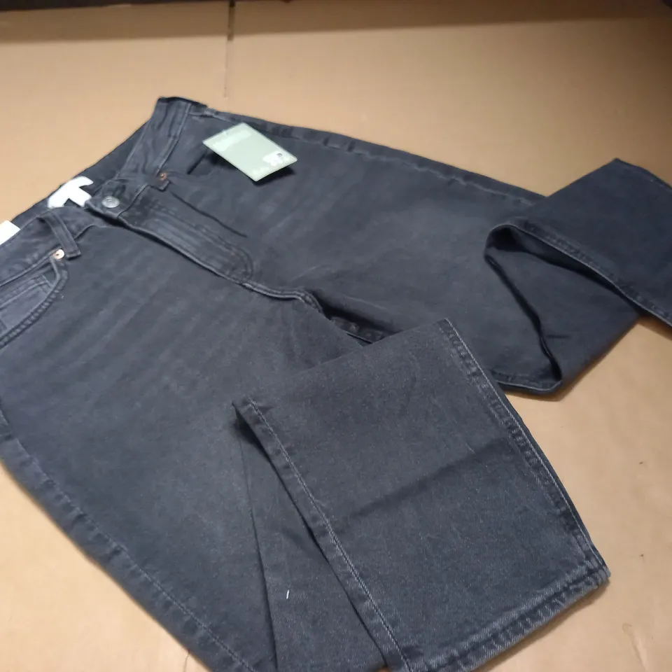 H&M HIGH WAIST MOM JEANS - UK 12