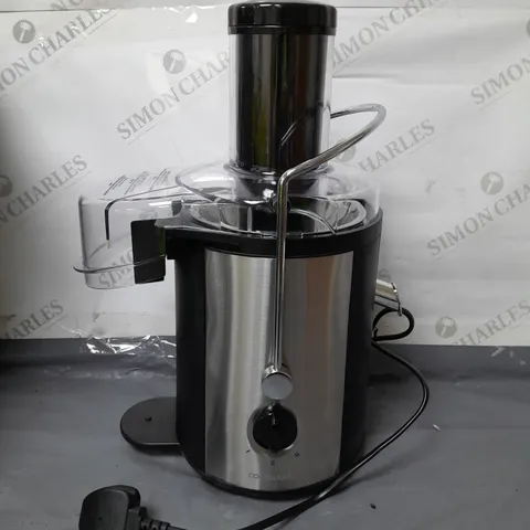BOXED COOKWORKS STAINLESS STEEL SPIN JUICER