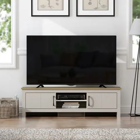 BOXED TALLADEGA TV STAND FOR TVS UP TO 55" BROWN