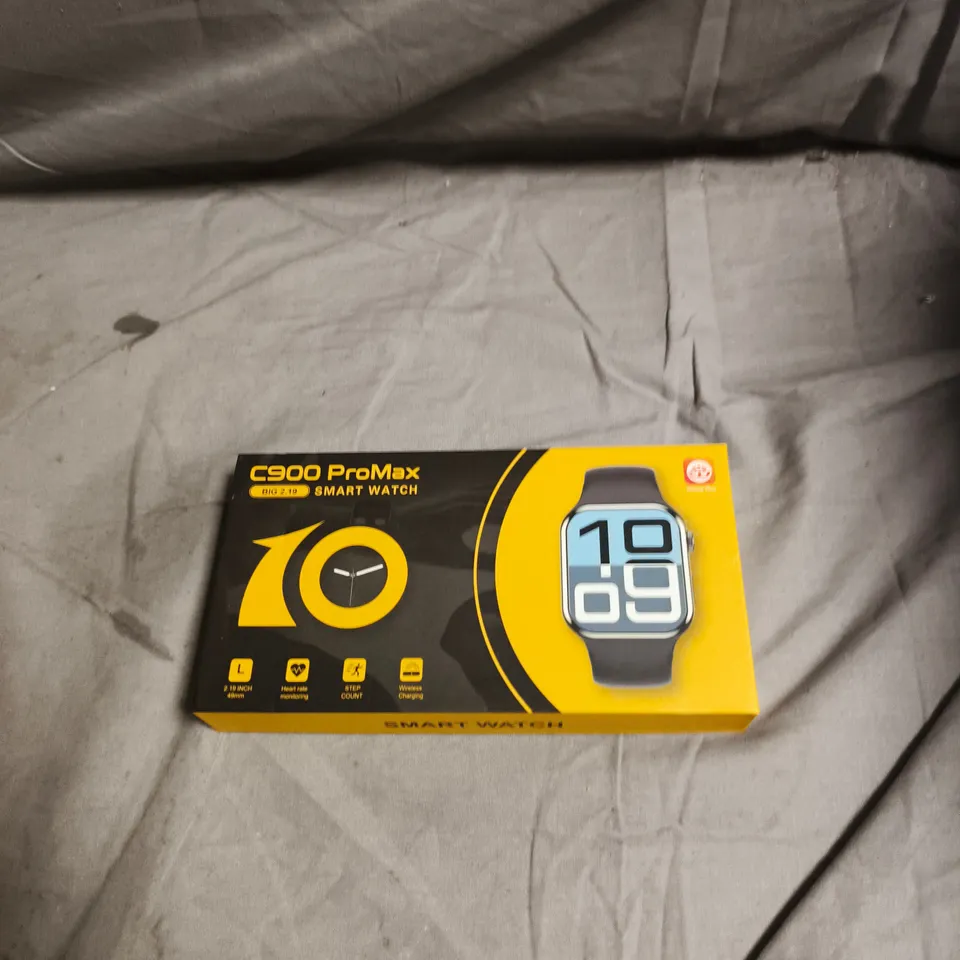 C900 PROMAX SMART WATCH – BLACK BOXED
