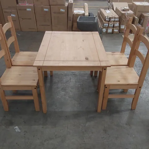 CORONA 4 SEATER DINING SET 