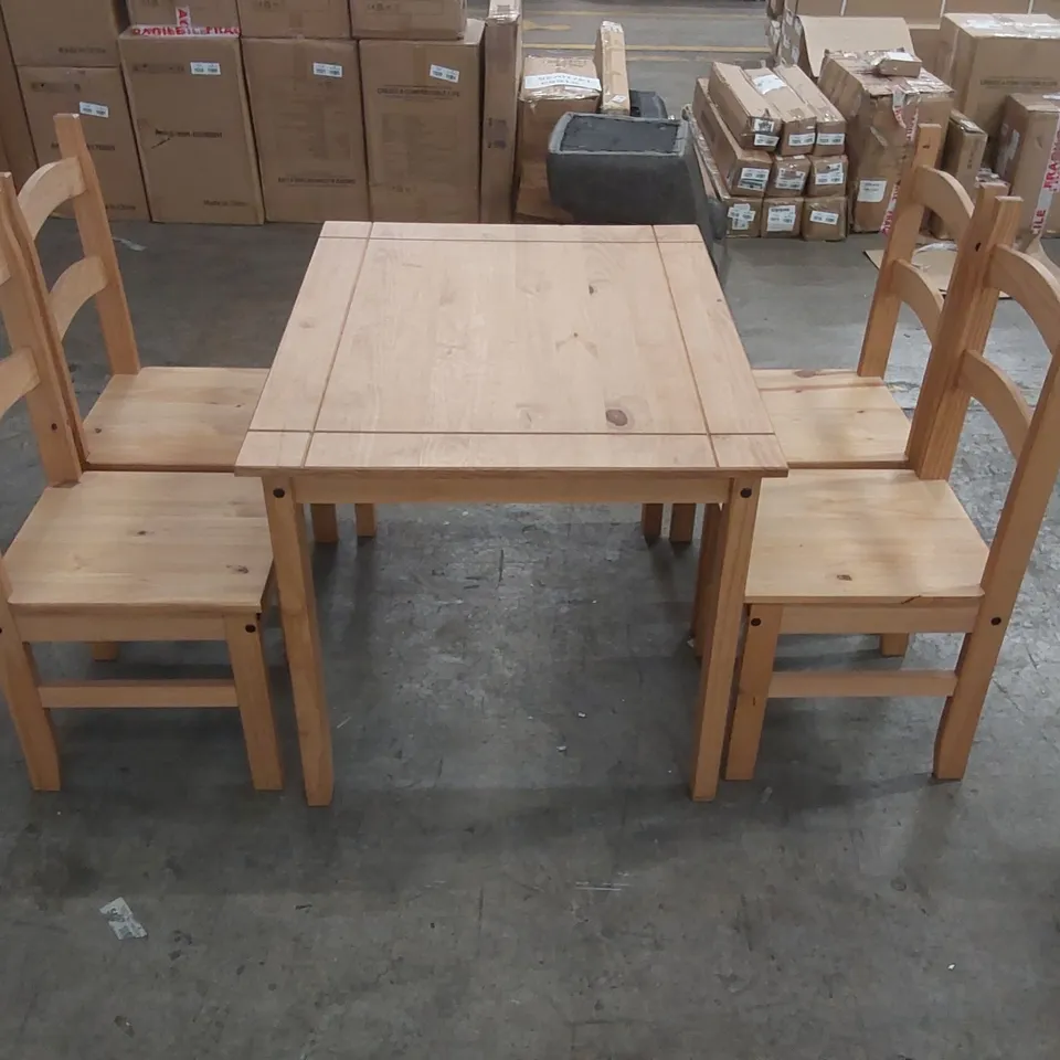 CORONA 4 SEATER DINING SET 