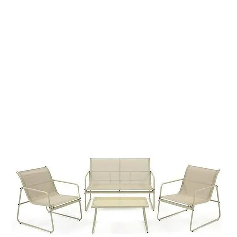 AMALFI SOFA SET - GREEN - COLLECTION ONLY