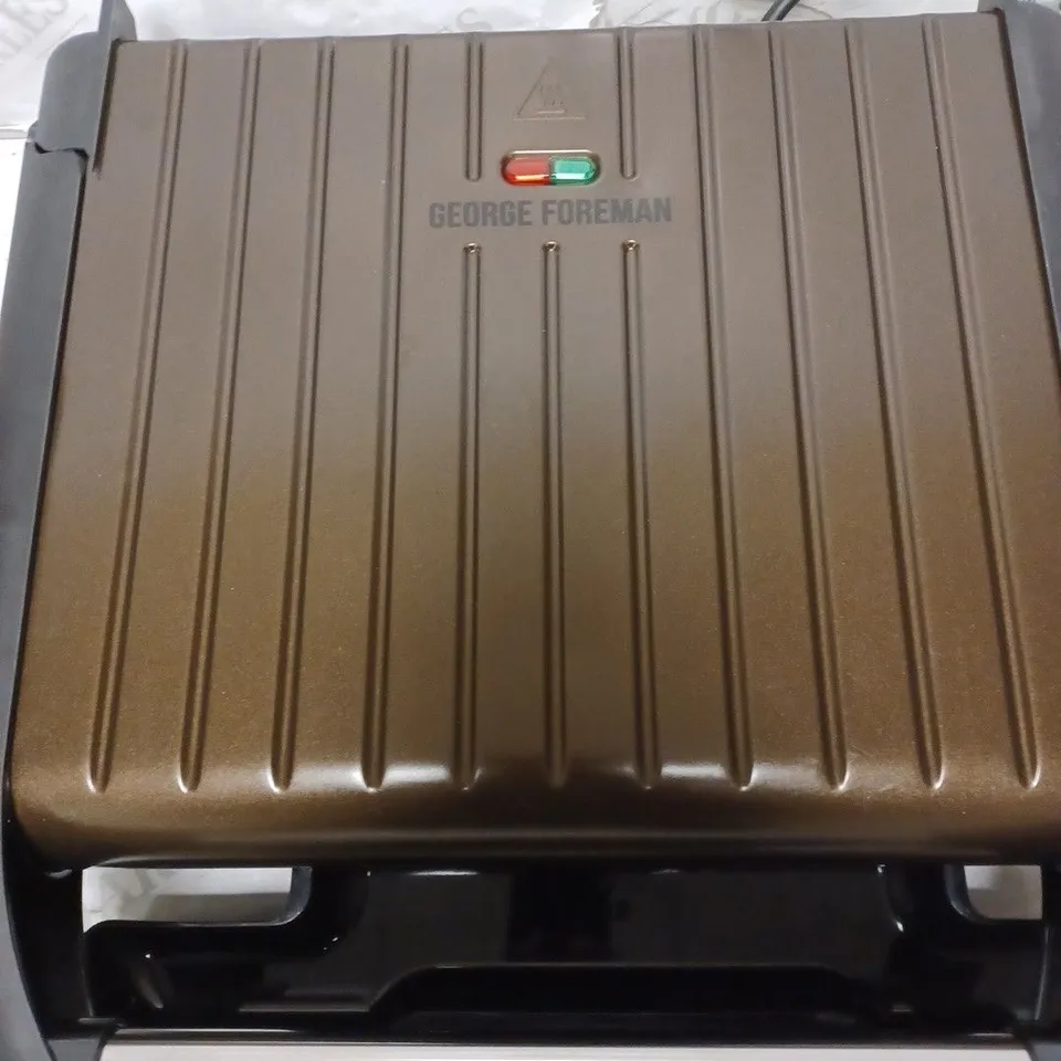 GEORGE FOREMAN 25053 ELECTRIC GRILL