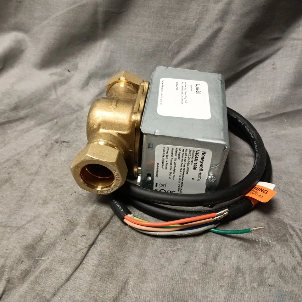 HONEYWELL HOME V4043 MOTORISED VALVE – 2 PORT ZONE VALVE WITH BRASS BODY & ACTUATOR