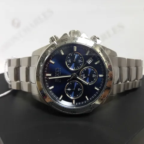 BOSS HERO SPORT LUX BLUE SUNRAY CHRONOGRAPH WATCH