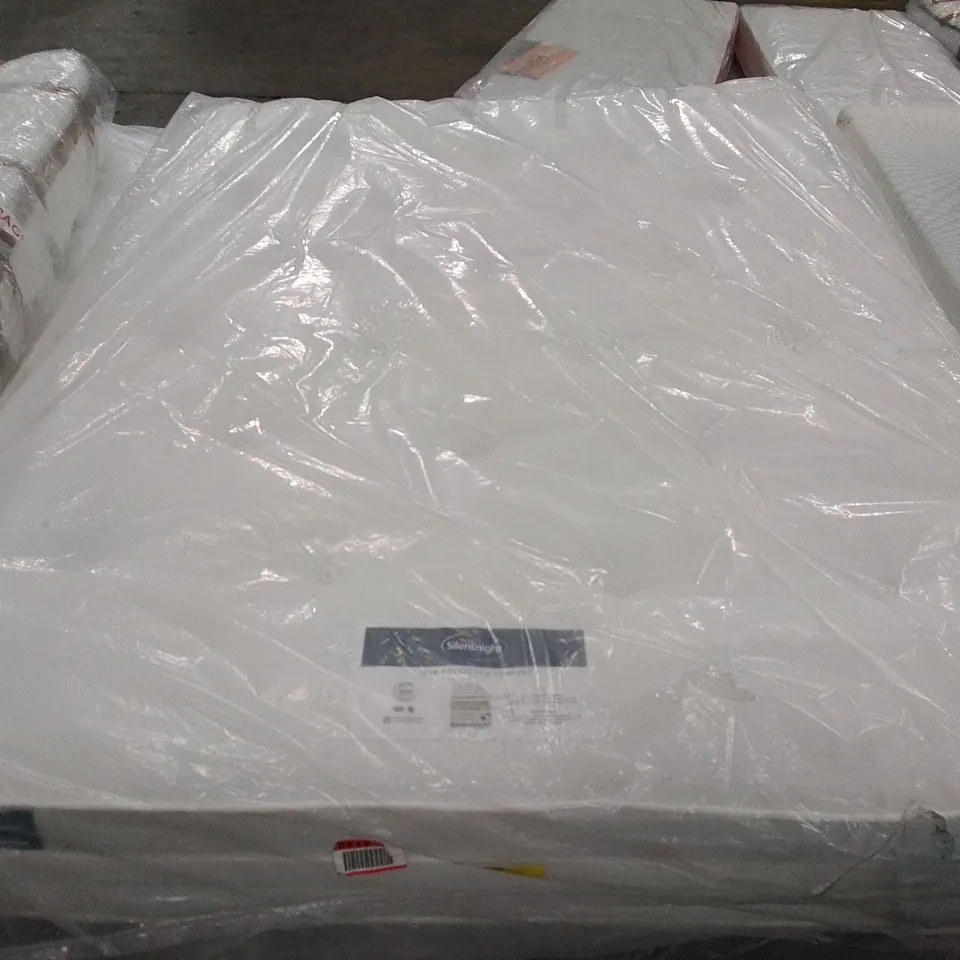 QUALITY BAGGED SILENTNIGHT 1200 ECO COMFORT POCKET SPRUNG KING SIZE 5' MATTRESS