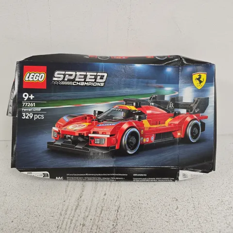 BOXED LEGO SPEED CHAMPIONS FERRARI 499P - 77261