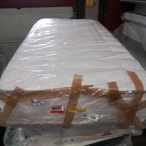 QUALITY BAGGED BEALETON 27CM MEMORY FOAM POCKET SPRUNG MATTRESS - SINGLE  