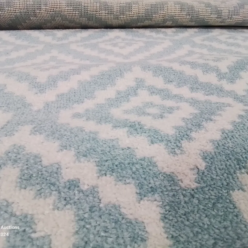 BRAND NEW PACO HOME 400 STELLA SV BLUE 70X140CM RUG