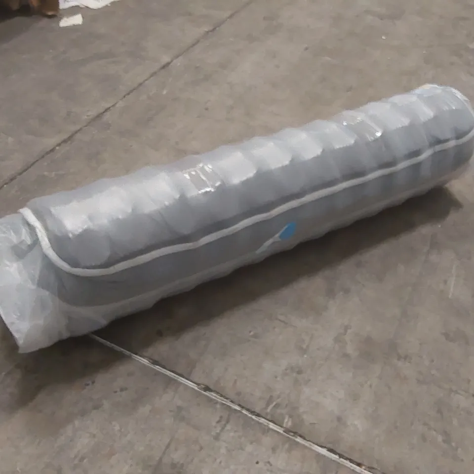 QUALITY BAGGED AND ROLLED PIATTO MEMORY FOAM OPEN COIL MATTRESS - 4'6 DOUBLE