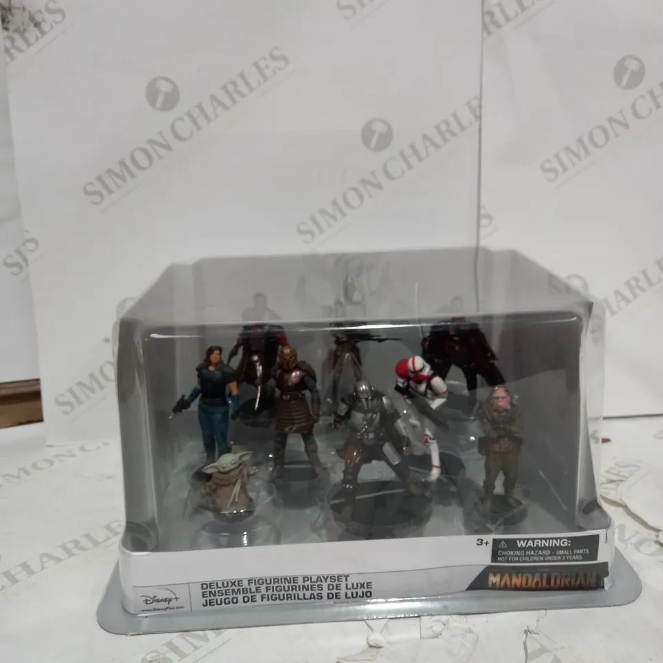 STAR WARS THE MANDALORIAN DELUXE FIGURINE PLAYSET 