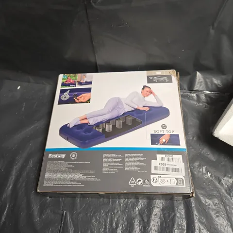 BESTWAY SOFT TOP CAMPING AIR MATTRESS – 22 CM THICK, BOXED