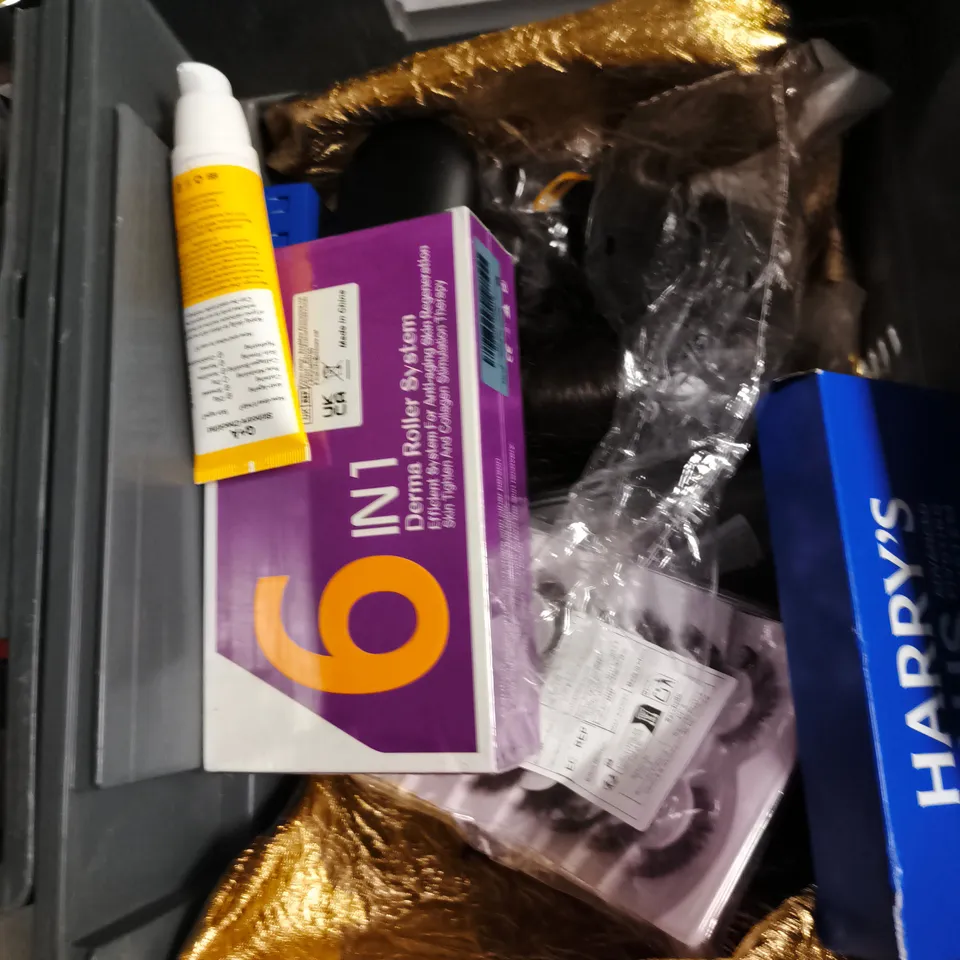 APPROXIMATELY 20 HEALTH AND BEAUTY PRODUCTS TO INCLUDE FRIDA MOM PADS, SEXY SHEEP FALSE LASHES AND ELASTOPLAST FABRIC PLASTERS