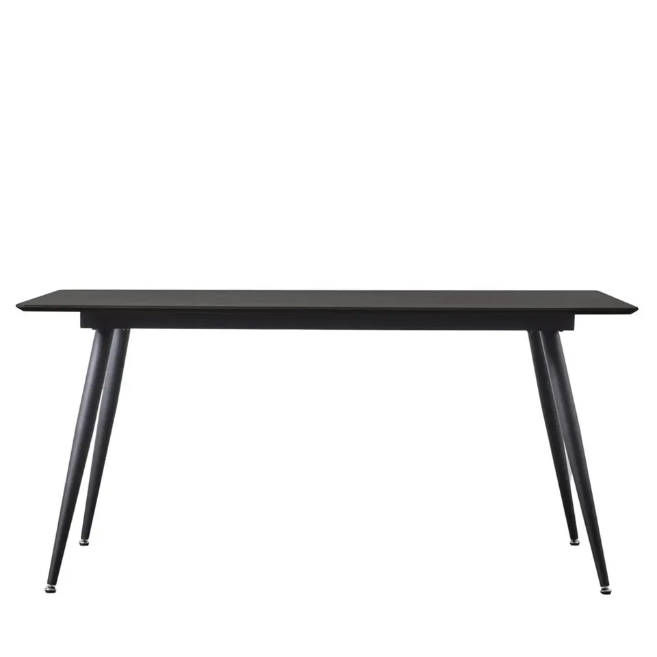 BOXED OPHELIA DINING TABLE – BLACK (1 BOX)