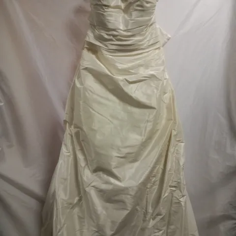 THE BRIDAL ROOM CHRISTINA SPOSA AGUES MYAG090 WEDDING DRESS, IVORY - SIZE 14
