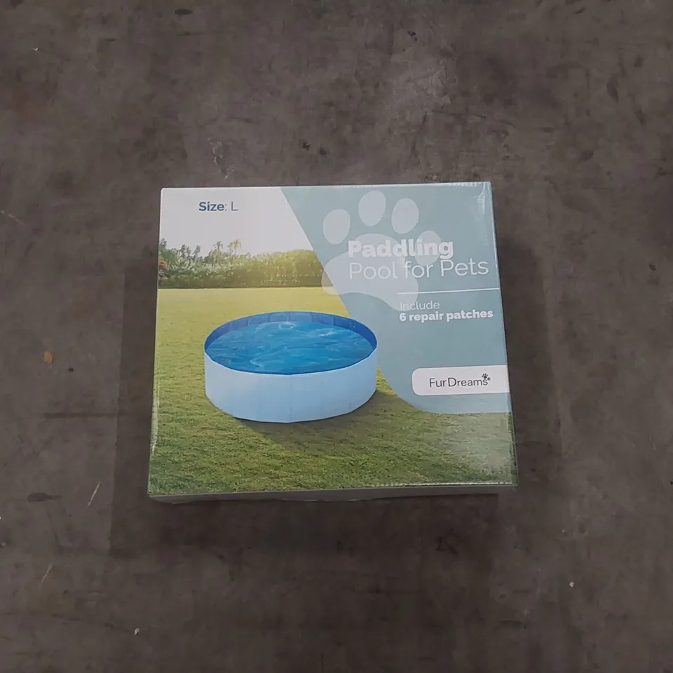 BOXED FURDREAMS PADDLING POOL FOR PETS 