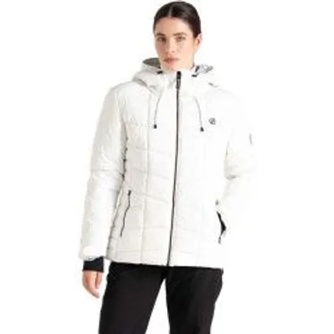 BRAND NEW DARE 2B WOMEN'S BLINDSIDE JACKET WHITE - SIZE UK 20