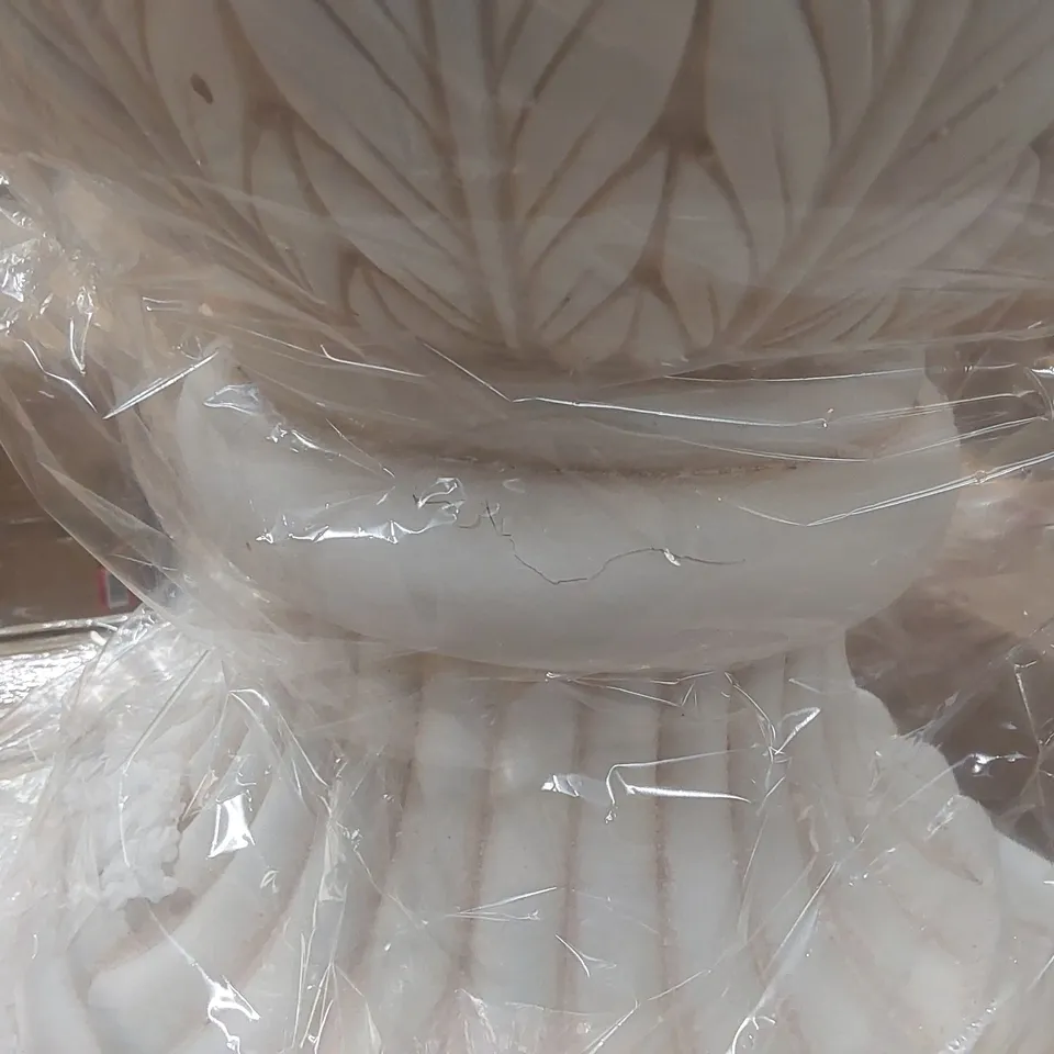 BOXED SASSY HOME 60CM HIGH LARGE URN