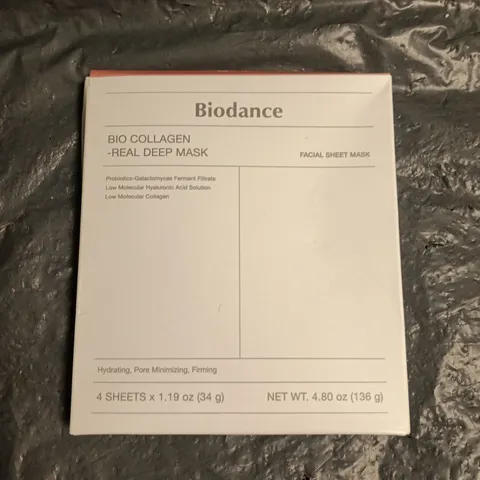 BIODANCE BIO COLLAGEN REAL DEEP MASK – FACIAL SHEET MASK, 4 SHEETS