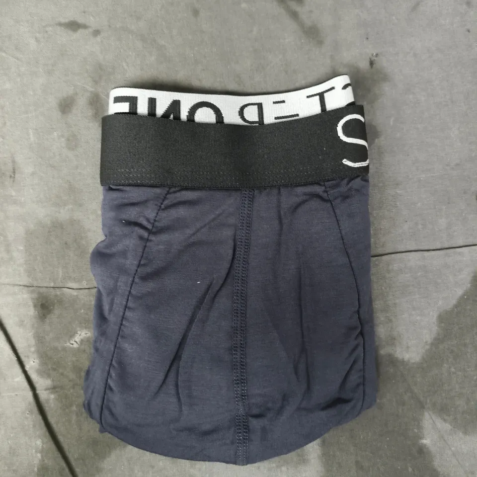 STEP ONE BOXER BRIEFS IN DARK GREY SIZE XL
