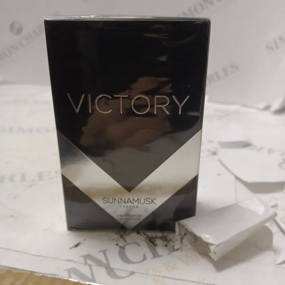 BOXED AND SEALED VICTORY SUNNAMUSK LONDON EAU DE PARFUM 100ML