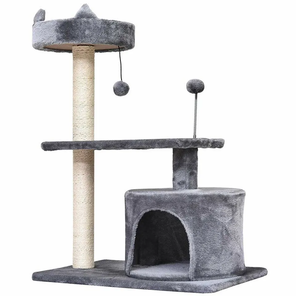 81CM IRVING CAT TREE - GREY