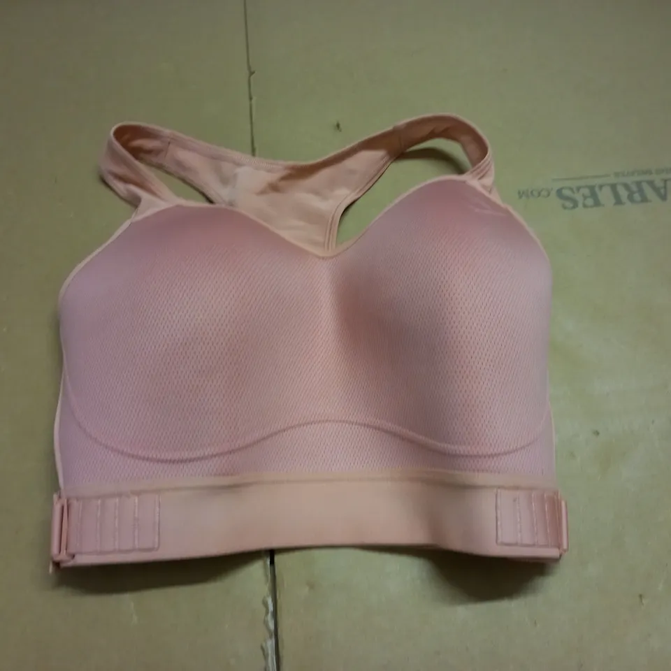 GYMSHARK PINK SPORTS BRA - 32E/F