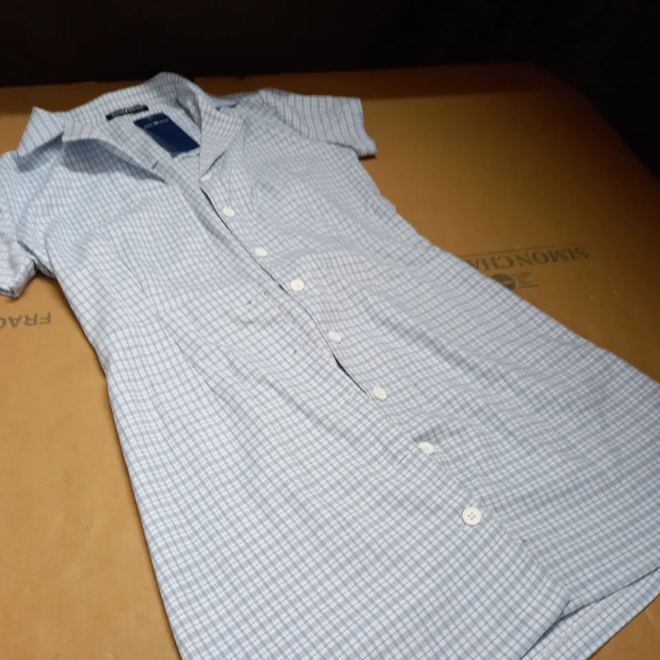 BRANDY MELVILLE BLUE CHECK DRESS - ONE DRESS 
