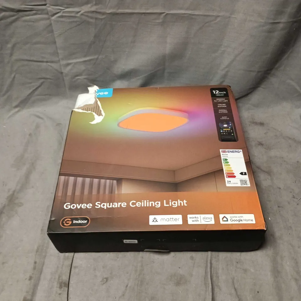 GOVEE SQUARE CEILING LIGHT 12 INCH BOXED
