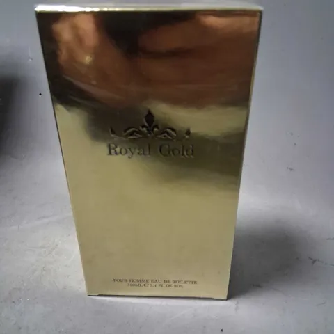 BOXED AND SEALED ROYAL GOLD POUR HOMME EAU DE TOILETTE