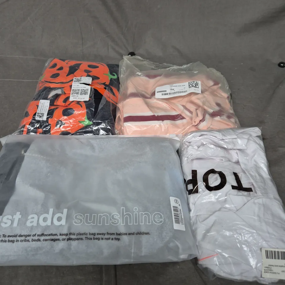 APPROXIMATELY 25 ASSORTED CLOTHING AND FASHION PRODUCTS IN VARIOUS STYLES AND SIZES - COLLECTION ONLY