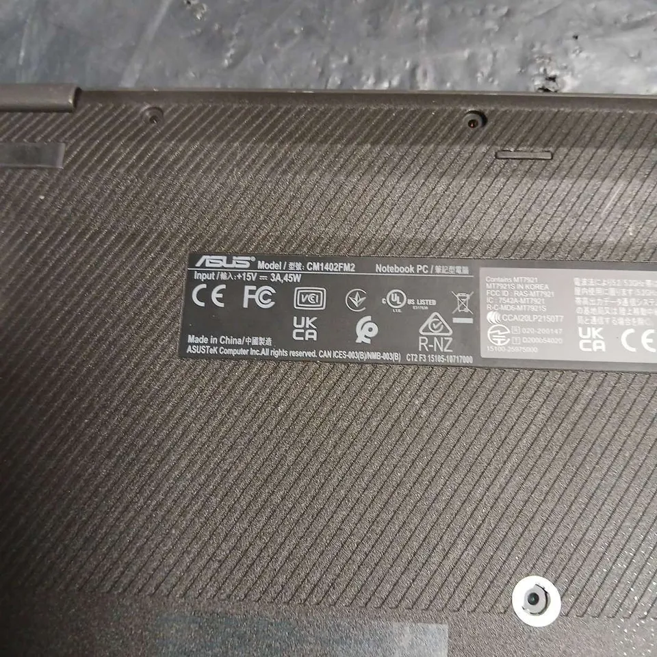 ASUS NOTEBOOK PC CM1402FM2 – GREY