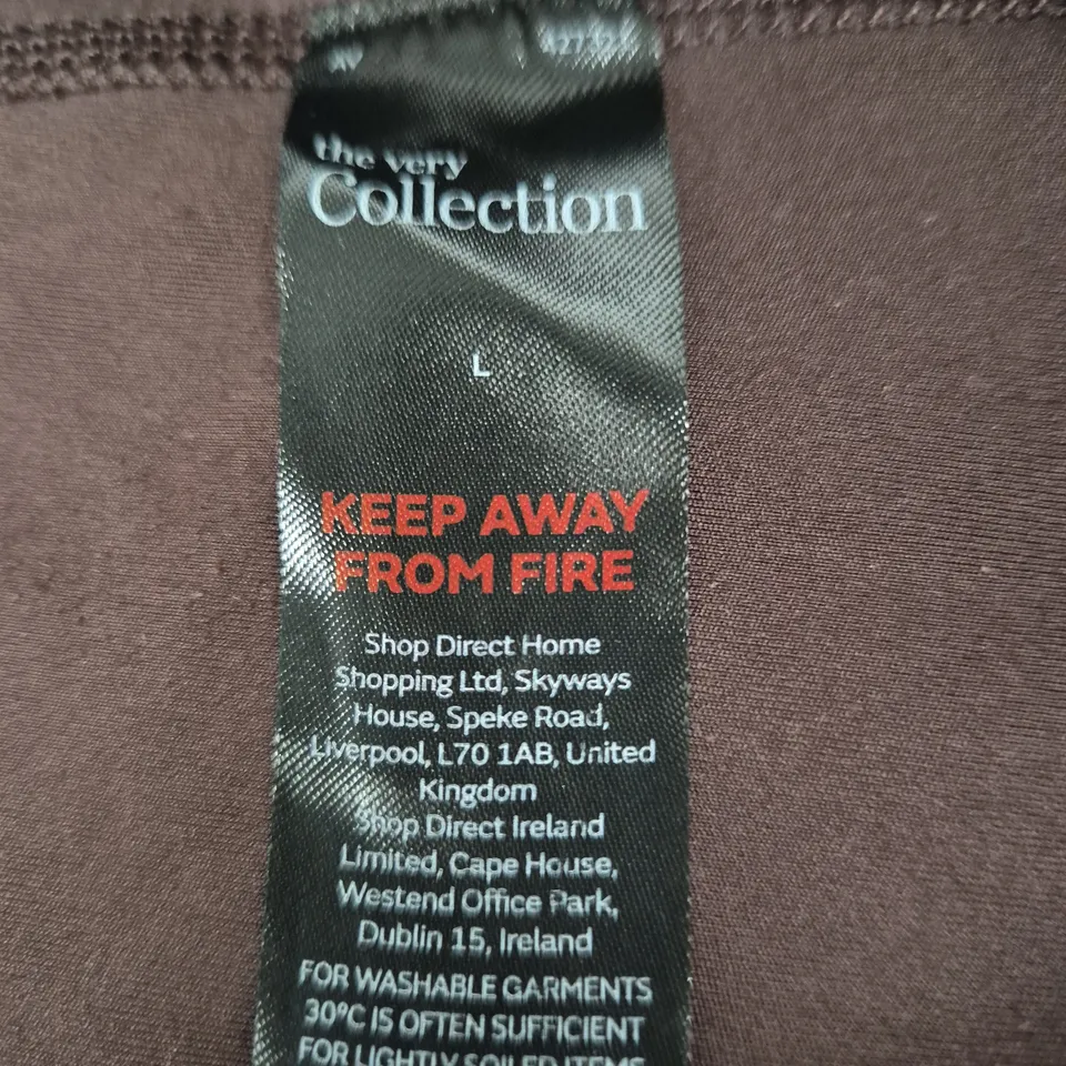 THE VERY COLLECTION WOMEN'S BROWN LEGGINGS – SIZE L